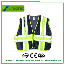 high visibility reflective security vest